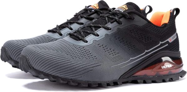 Kricely Men's Trail Running Shoes Fashion Walking Hiking Sneakers for Men - Image 3