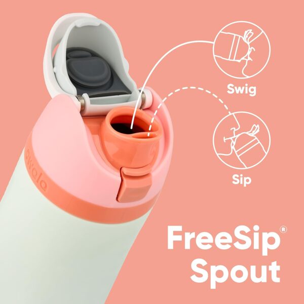 Owala FreeSip Insulated Stainless Steel Water Bottle with Straw for Sports, - Image 3