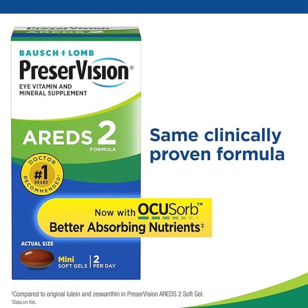 PreserVision AREDS 2 Eye Vitamin & Mineral Supplement - Image 3