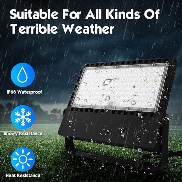 ILLSTAR 300W LED Stadium Lights,LED Flood Light Outdoor for Arena - Image 3