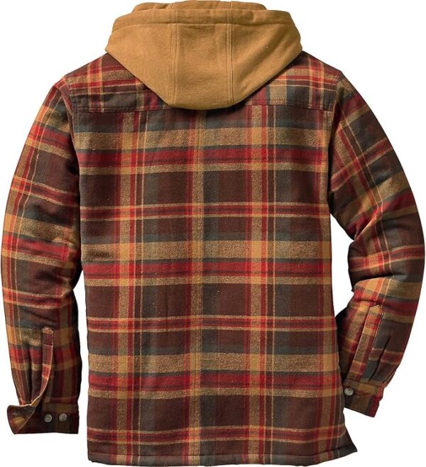 Legendary Whitetails Men's Maplewood Hooded Shirt Jacket - Image 2